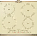 Placas de cocina portátil de Kaiser, Empire Luxus KCT 6195 IElfEm - Placa de inducción (60 cm, 4 zonas de cocción de inducción, 2 con Power Booster