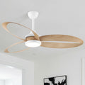 5000K de Parrot Uncle, ventiladores para el techo con lámpara, Ventilador de Techo con Luz 106cm, Regulable 3000/4000/, 6 Velocidades, 31W Silencioso