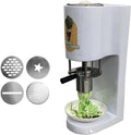 Heladera de Generic, Máquina eléctrica de helado, prensa de helado de acero inoxidable con 4 moldes intercambiables, fácil de limpiar, ideal para