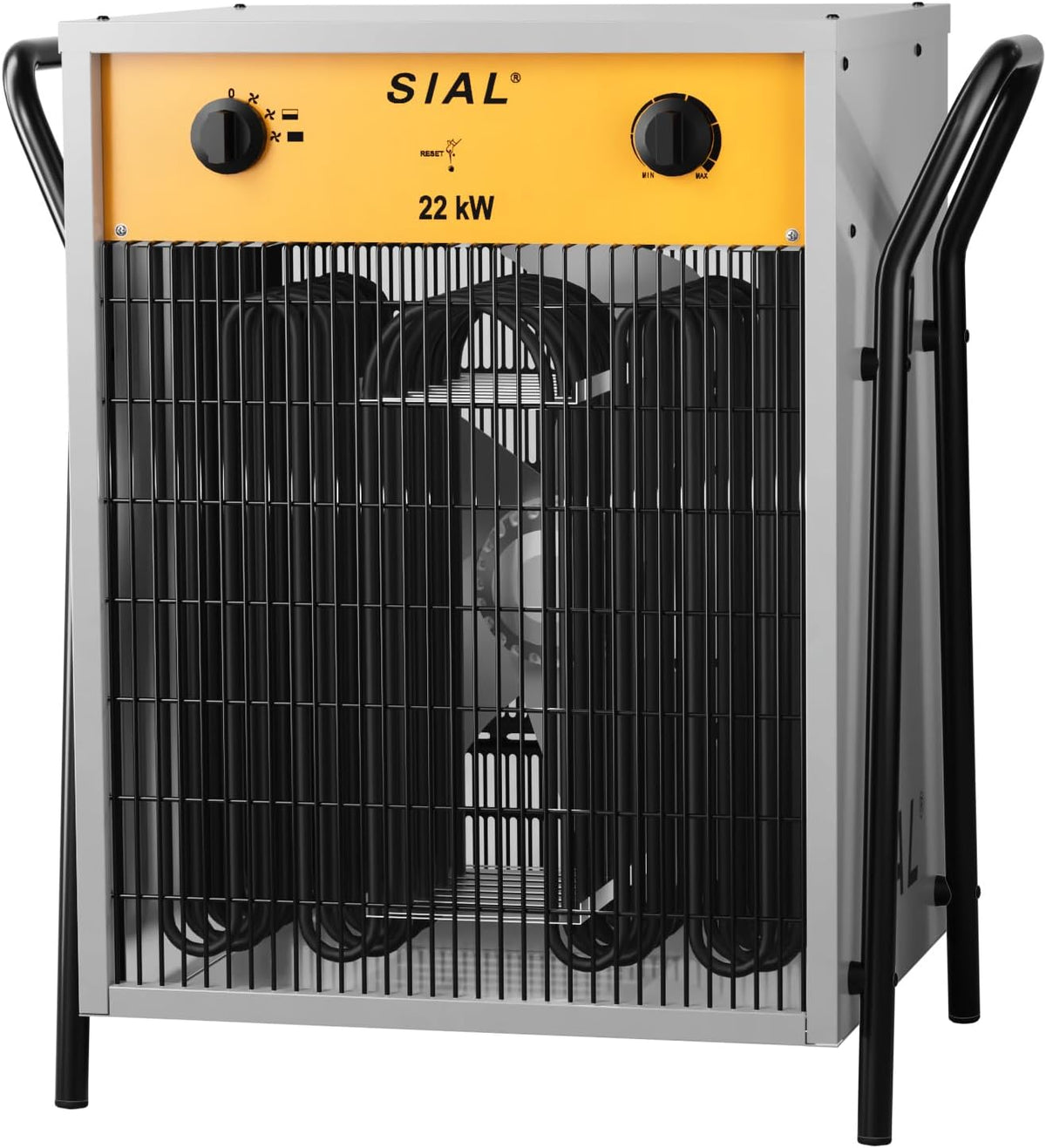 Radiador SIAL, Calefactor Industrial de Aire Caliente 22kW 400V IP24 Radiador, DA22