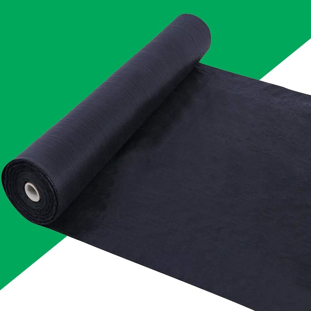 kdgarden Mallas anti-maleza, Tapete de jardinería profesional de 141.7 g con barrera de malezas, resistente, comercial, respetuoso con el medio