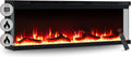Chimenea eléctrica de BALDERIA, Orson 50 - Chimenea eléctrica, Estufa panoramica de Pared