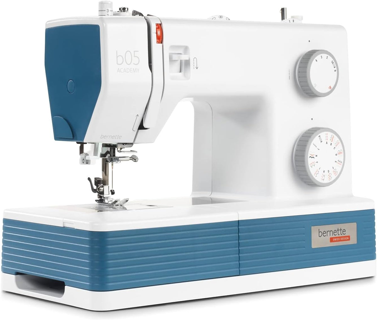 Máquinas para puntada de seguridad Bernette, Academy 05 - Máquina de coser mecánica