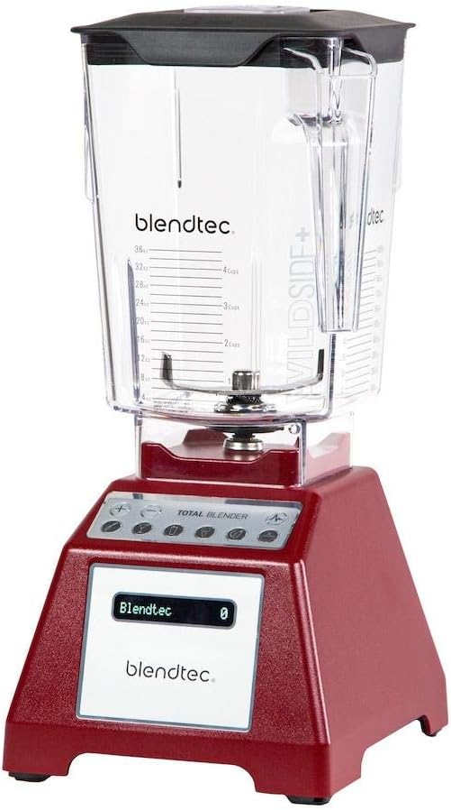 Batidoras de vaso de Blendtec, Clasica Total Batidora Original - WildSide+ Jarra (2, 66 L) - Grado de Poder Profesional - 6 Cyclos Pre-Programados