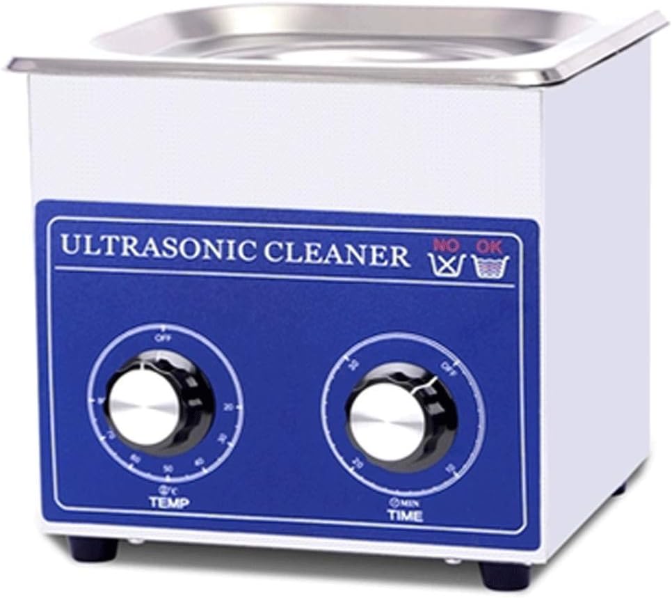 CGOLDENWALL Accesorios de aspiradoras para alfombra, 2L Professional Stainless Steel Ultrasonic Cleaner Eyeglasses Jewelry Cleaner Cleaning machine