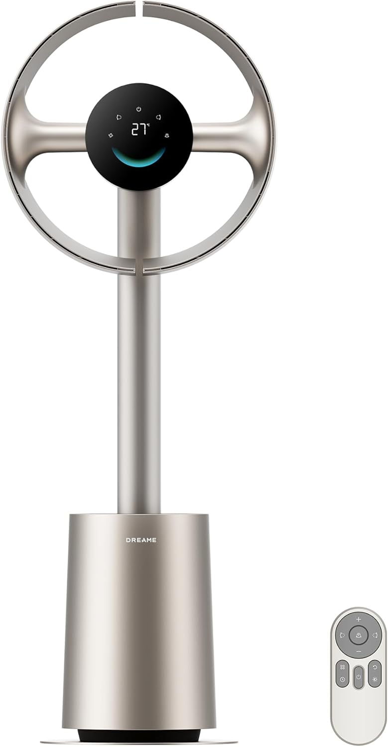 Ventilador de torre MF10, Ventilador Sin Aspas, Flujo de Aire de 270°, dreame
