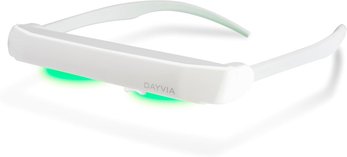 Tratamiento con infrarrojo DAYVIA, lámpara de luminoterapia, Blanco y Gris