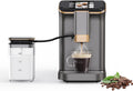 GustoWave Máquinas de café espresso a vapor, Máquina espresso con espumador de leche, totalmente automática, aumento 4x, molinillo integrado, pantalla