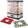 Deshidratador de Alimentos 8 Bandejas 400W, Temporizador y Temperatura, Nictemaw
