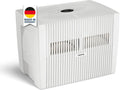 Humidificadores de habitación individual Humidificador LW45 Comfort Plus, muy silencioso, 24 dB (A), eficiencia energética de 3 W, evaporación