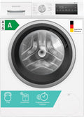 Lavadora SIEMENS, de carga frontal iQ300, 9 kg, 1400 r.p.m, smartFinish, Tambor waveDrum, Motor iQdrive, Blanco, WM14N290EP
