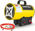 Calefacción de ga DAHTEC, Calefactor de Gas Auxiliar 10 kW - Cañón de Calor - Radiador Soplante de Gas - Calefacción Radiante Con Ventilador