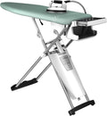 Laurastar Centros de planchado, S Pure Plus Sistema de planchado, Vapor Higiénico Elimina el 99, 9% de Bacterias y Ácaros, Mesa Activa, Ruedas
