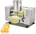 Crepera asdchZen, Máquina automática para tartas de crepé para uso comercial, grosor y diámetro ajustables, 8 pulgadas