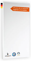 Könighaus Calefacción, calefactor infrarrojo 800 W - montaje en pared - 11-21 m²
