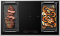 Placa de cocina GASLAND, IH905BFB Placa de inducción, 90 cm, cocina de inducción integrada de 5 zonas con marco de acero inoxidable, FlexInduction