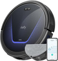 eufy Robot aspirador, G50 Hybrid Robot Aspirador con Potente Succión de 4.000 Pa, Navegación Dinámica, Cepillo Desenredante Pro, Cepillo de Rodillos