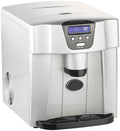Máquinas para hacer hielo Rosenstein & Söhne, Máquina de hielo EWS-2100 con dispensador directo, 8 kg/24 h, plata