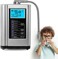 ZyKnaurral Purificadores de agua, Ionizador De Agua Alcalina - Ph 3.5-10.5, Orp hasta -500 Mv, 7 Configuraciones De Calidad del Agua, Filtro De Agua