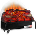 Chimenea eléctrica KAMINIO, Noah - Inserto de Chimenea con calefacción, Efecto Llama 3D, Control Remoto