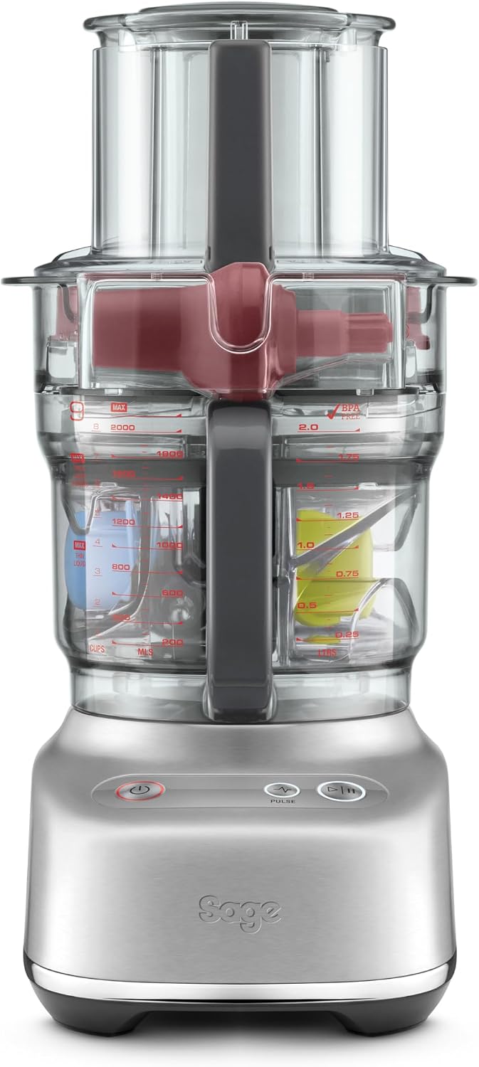 Robots de cocina de Sage, Paradice 9, Kit Multifunción Para Picar, Acero Inoxidable