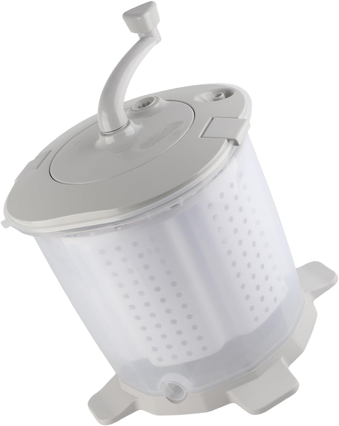 Lavadora Brrnoo, Manual Portátil con Centrifugado, Lavadora No Eléctrica de ABS para Apartamento, Dormitorio y Camping, Secadora Giratoria Compacta
