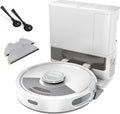 Robot aspirador Matrix Plus - Robot Aspirador y trapeador 2 en 1 con Base de Carga automática, Limpia profundamente alfombras, Suelos Duros y Pelo de
