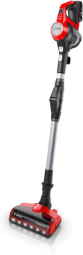 Bosch Aspiradoras escoba, Aspiradora Sin Cable, Unlimited 7 ProAnimal, Luces LED, Rojo, BBS711ANM