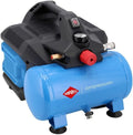 Compresores de aire Airpress Compresor sin aceite de dos pistones LMO 6-126 8 bar 1 CV / 0, 75 kW 88 l/min 6 litros, Air Press