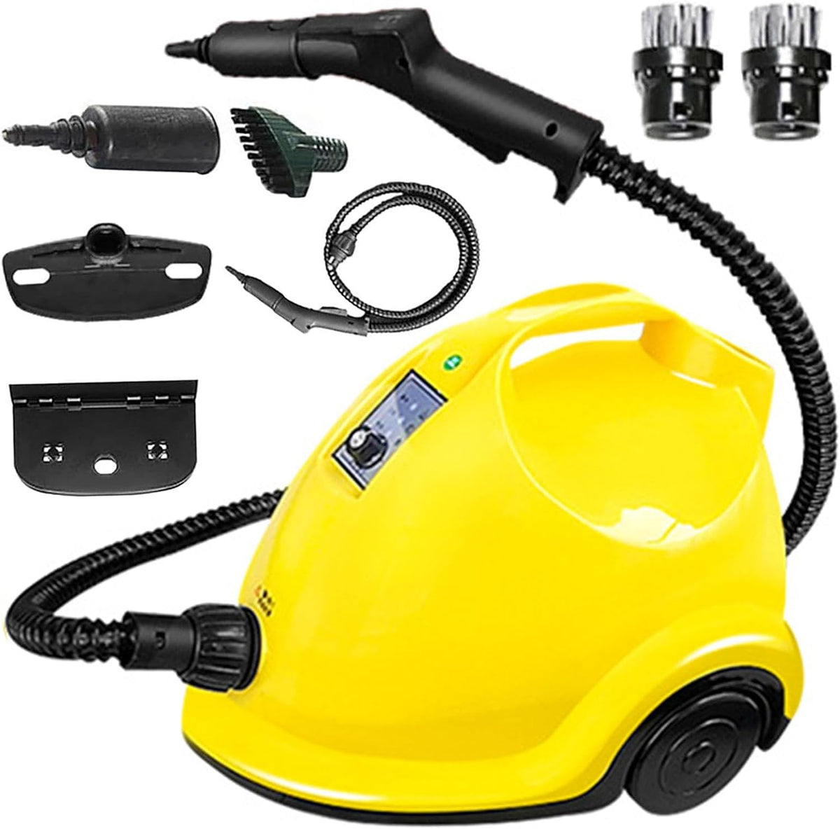 Generic Limpiadoras de vapor, 1800W limpiador de vapor 2L tanque calienta en 5 minutos, 3.5 bar de alta temperatura, pisos de limpieza profunda