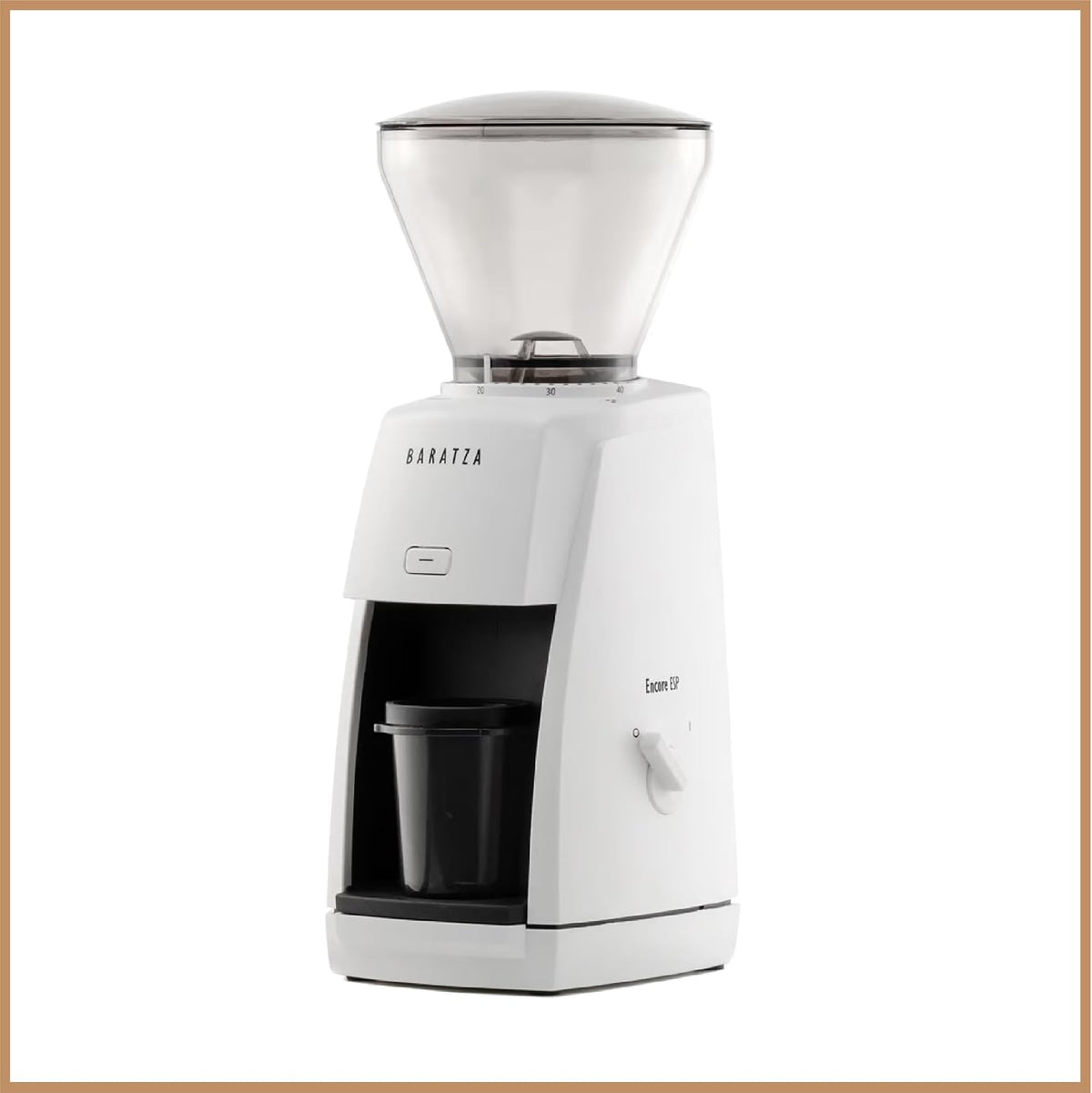 Baratza Molinillos de café eléctricos con cuchilla, Encore ESP Molinillo Eléctrico de Café en Grano, Blanco