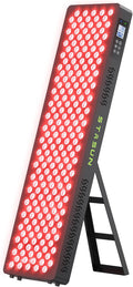 Tratamiento con infrarrojo Dispositivo de terapia de luz roja de doble chip, 4 espectros, 660 y 850 nm, lámpara de luz roja completa, 210 ledes, 300 W