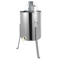 Extractor Beaudreaul, Centrifugadora eléctrica de miel, 140 W, 4 marcos, tractor de miel, accesorio para apicultores, 270 rpm, acero inoxidable, con