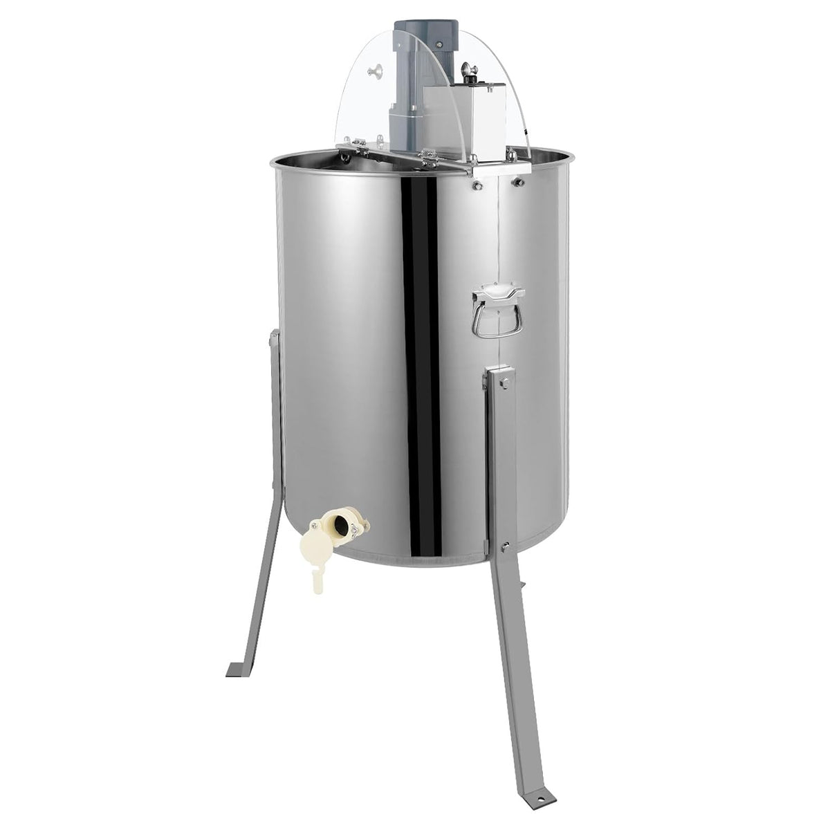 Extractor Beaudreaul, Centrifugadora eléctrica de miel, 140 W, 4 marcos, tractor de miel, accesorio para apicultores, 270 rpm, acero inoxidable, con