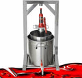 Generic Extractor, de miel eléctrico, separador, prensa de vino de acero inoxidable, prensa de vino de frutas, prensa de sidra manual, prensa de vino