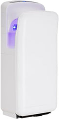 Secadores de mano Secador de manos automático de aire pulsado, 2000 W, secado ultrarrápido 3-6 secos, sin contacto, ABS antibacteriano, fijación de