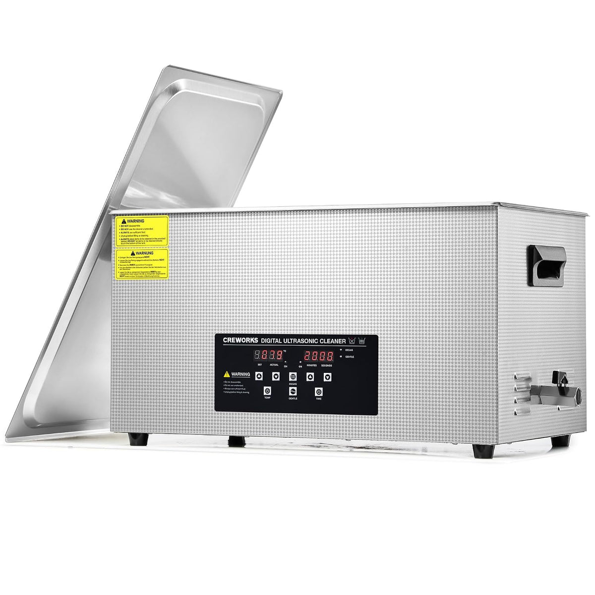 Producto 22L 480W Limpiador Ultrasonidos con Calefacción Temporizador Maquina de Limpieza Ultrasonidos Acero Inoxidable para Prótesis Dentales, Joyas