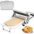 Zanefoo Máquinas para pasta manual, Laminadora de Masa Manual (30cm), Máquina de Pasta Ajustable 0-25mm, Rodillo de Acero Inoxidable para Estirar Masa