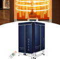 Ddasam Secadoras por condensación, Máquina de secar Ropa, secador de Ropa electrico portatil, Secadora de Ropa Pequeña Plegable de Gran Capacidad para