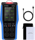 GOYERRNES Detectores de ga, Detector de Gas 4 en 1 Detector portátil de Calidad del Aire Oxígeno O₂, sulfuro de hidrógeno H₂S, monóxido de Carbono CO