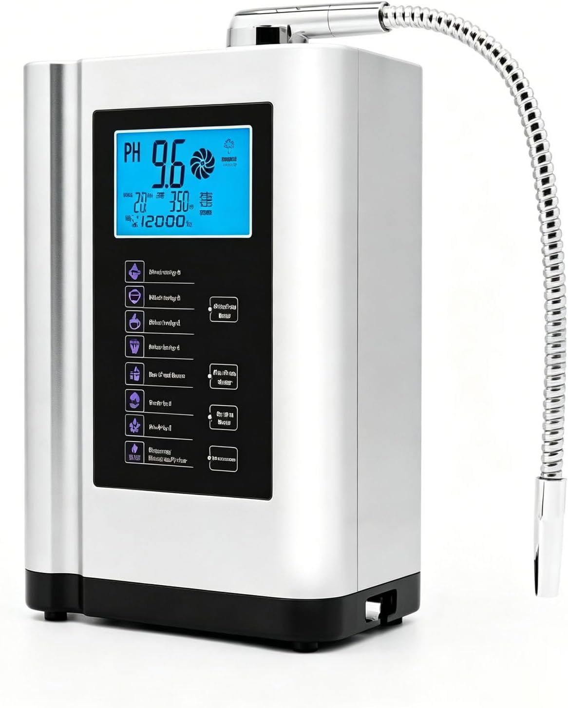 Purificadores de agua Máquina ionizadora de Agua alcalina, con Filtro Incorporado, Capacidad de 8000 L por Filtro, Produce Agua con pH de 3.5 a 10.5