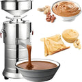 Generic Molinos de grano, Máquina comercial para hacer mantequilla de maní, 1100 W de alta potencia para moler nueces, eficiente para molino de