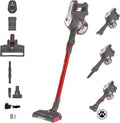 Hoover Aspiradoras escoba, H-FREE 100 ESPECIAL MASCOTAS HF122GPT Aspiradora Escoba sin Cable, sin Bolsa, 3 en 1: Escoba, de Mano y Vertical, Cepillo