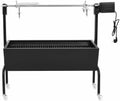 Parrillas eléctricas de exterior KFPOERTFGD, Barbacoa eléctrica de acero inoxidable con motor, parrilla de carbón vegetal para pollo, asado y pescado
