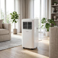 Aire acondicionado portátil de AIEIJJH, Portátil 4 en 1 12000 BTU Wi-Fi Mando 24h Temporizador Kit Ventana, Unidad Climatización Móvil Potente Hogar