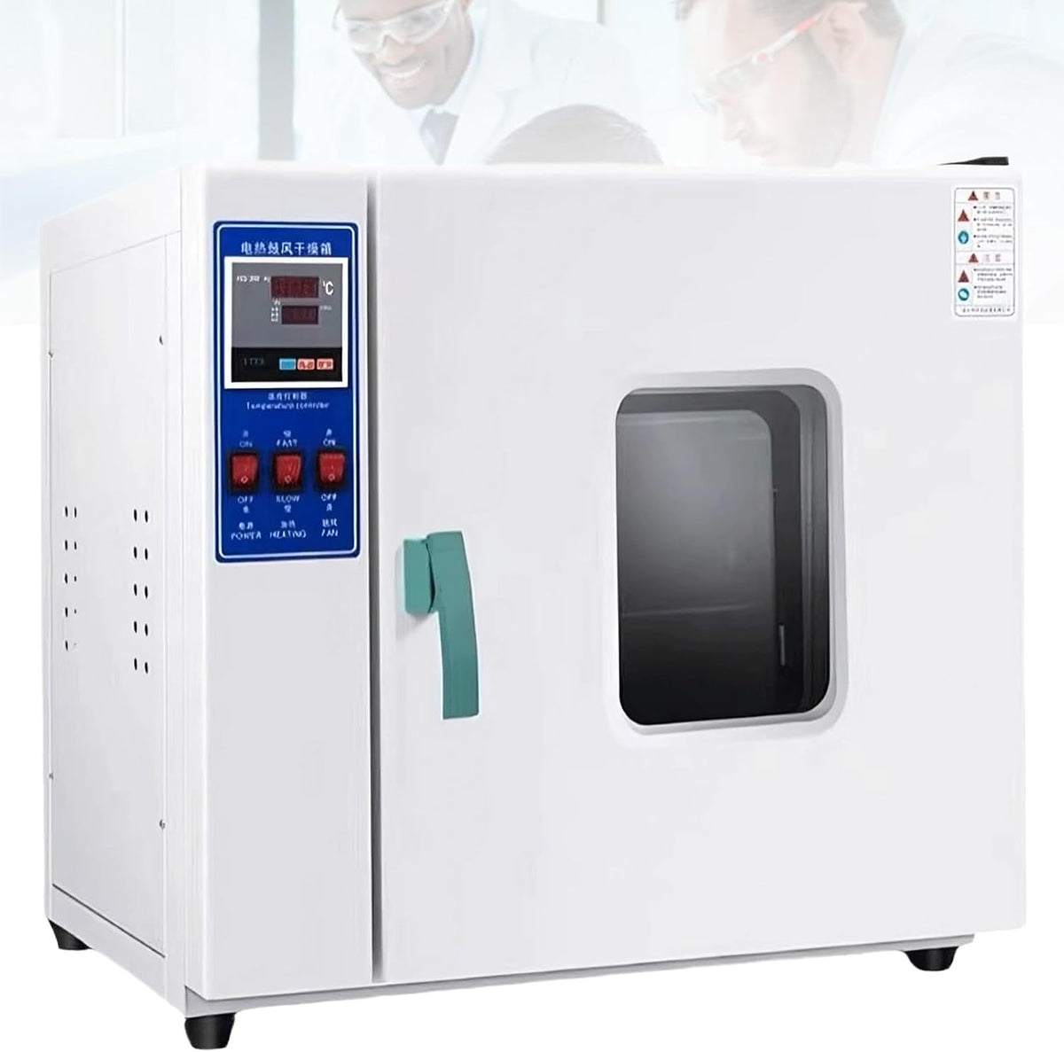 Generic Horno de convección, secado y calefacción de laboratorio con medidor de vacío y controlador digital para incubación termostática y secado por