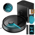 Robot aspirador Cecotec, y Base Autovaciado Conga 7690 Immortal MAX Home M, Navegación Laser, Succión 5000 Pa, hasta 220min Autonomía, Base, 2, 5L