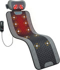 COMFIER Cojines de masaje eléctrico, Colchoneta Masajeadora Corporal Completo con Calor, Almohadilla de Masaje con 10 Motores y Masajeador Shiatsu