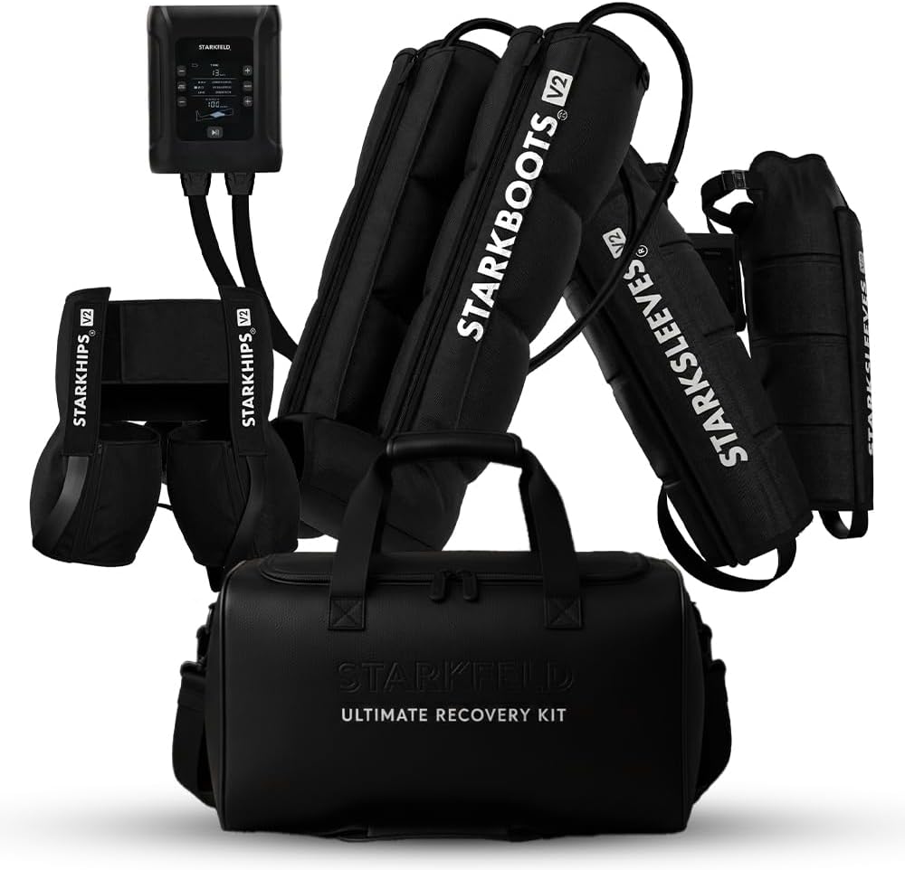 Conjuntos de entrenamiento de fuerza de STARKFELD, STARKBOOTS® V2 Ultimate Recovery Kit, Sistema de compresión completo