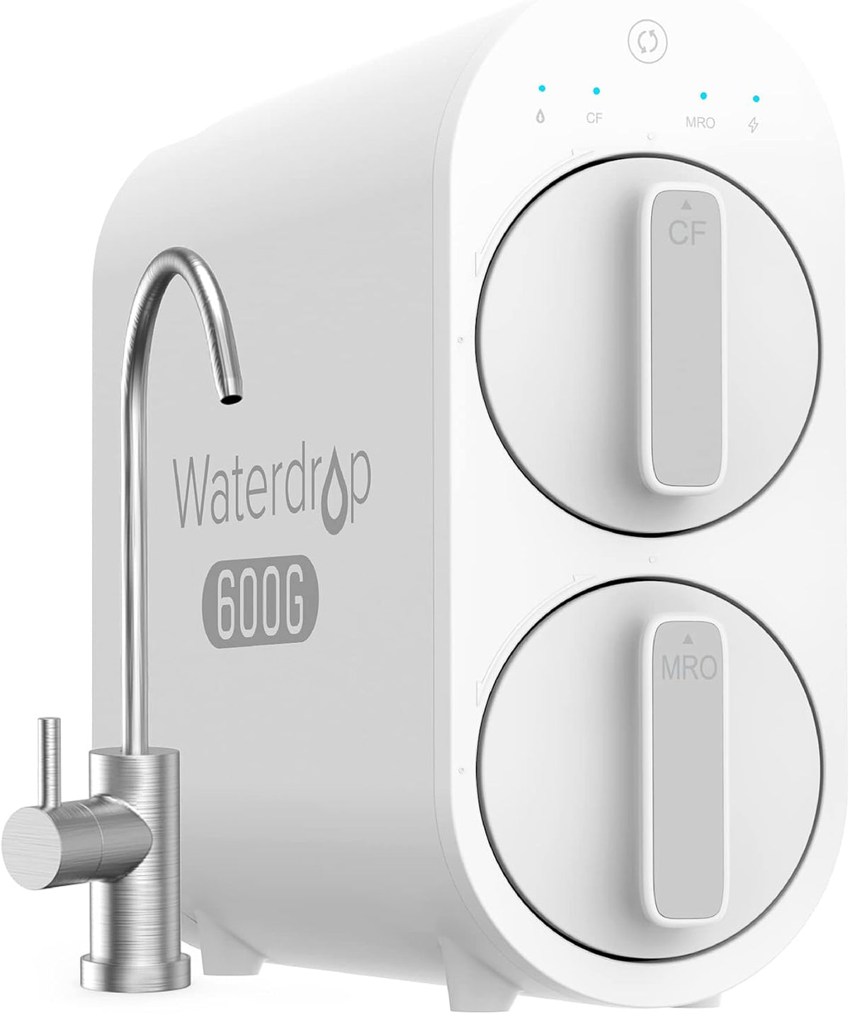 Sistemas integrado G2P600 Sistema de Ósmosis Inversa, 600 GPD, sin Depósito, Waterdrop